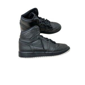 Jordan 1 Retro High Black Perforated (GS) Style Code 575441-002 Deadstock 7Y